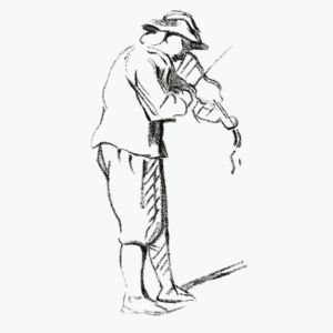 Man with violin